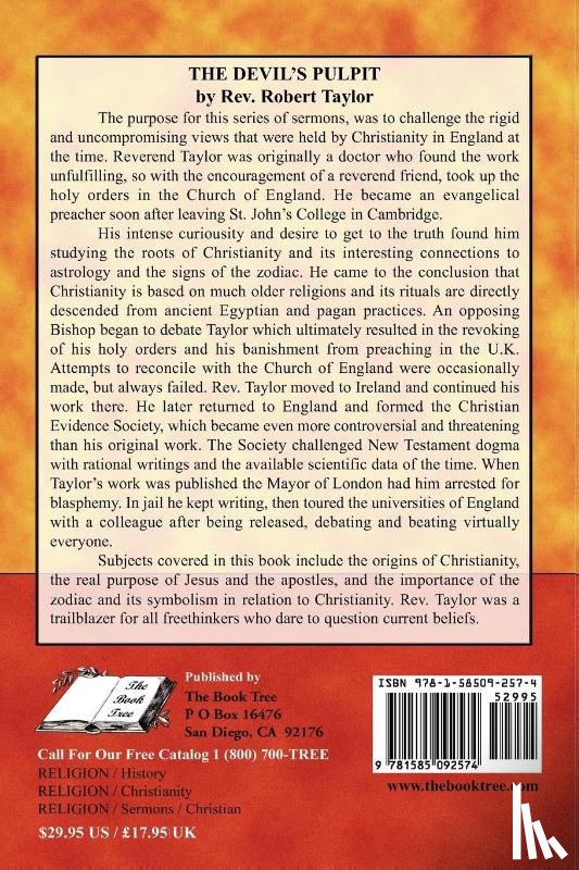 Taylor, Robert - The Devil's Pulpit