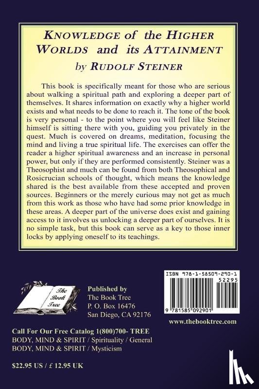 Steiner, Rudolf - Knowledge of the Higher Worlds and Its Attainment