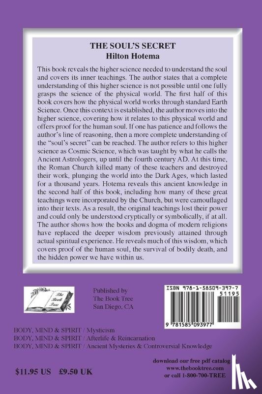 Hotema, Hilton - The Soul's Secret