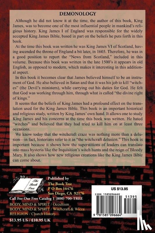 James I, King - Demonology