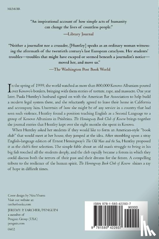 Huntley, Paula (Paula Huntley) - The Hemingway Book Club of Kosovo
