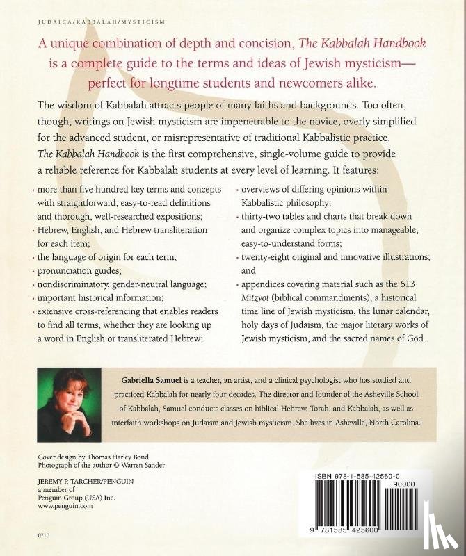 Samuel, Gabriella - The Kabbalah Handbook