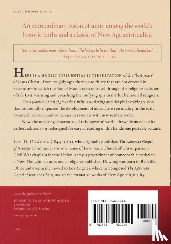 Dowling, Levi H. - Aquarian Gospel of Jesus the Christ