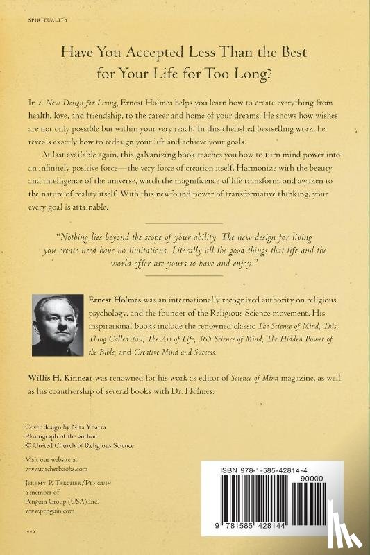 Holmes, Ernest (Ernest Holmes) - New Design for Living