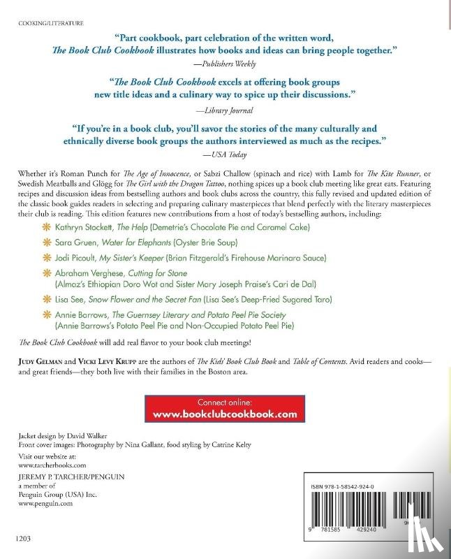 Krupp, Vicki Levy, Gelman, Judy - Book Club Cookbook