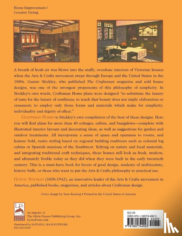 Stickley, Gustav - Craftsman Homes