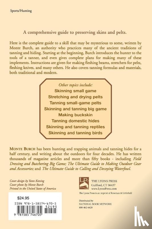 Burch, Monte - Ultimate Guide to Skinning and Tanning