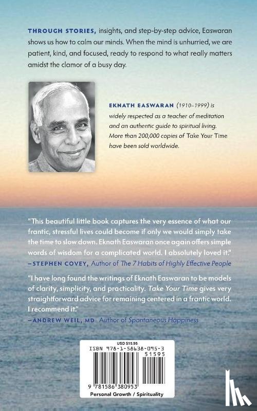 Easwaran, Eknath - Take Your Time