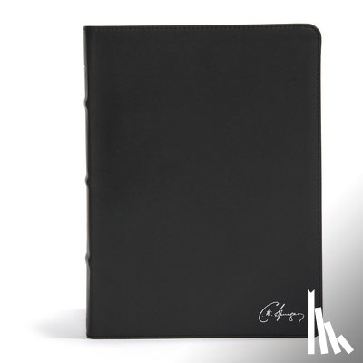 Begg, Alistair - CSB Spurgeon Study Bible, Black Genuine Leather