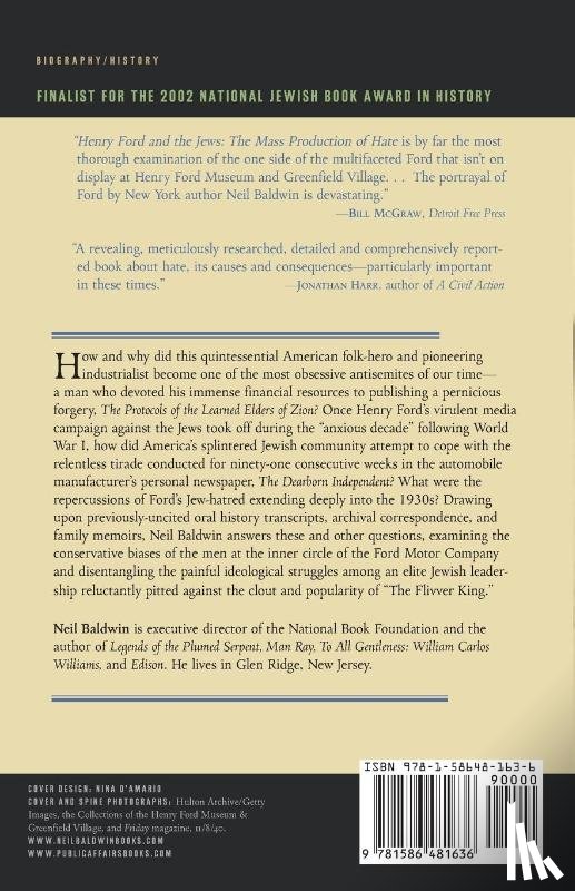 Baldwin, Neil - Henry Ford and the Jews