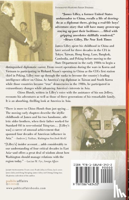 Lilley, James, Lilley, Jeffrey - China Hands
