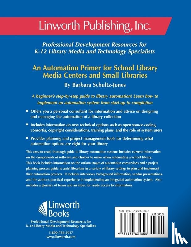 Schultz-Jones, Barbara - An Automation Primer for School Library Media Centers