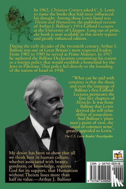 Balfour, Arthur James - Theism and Humanism