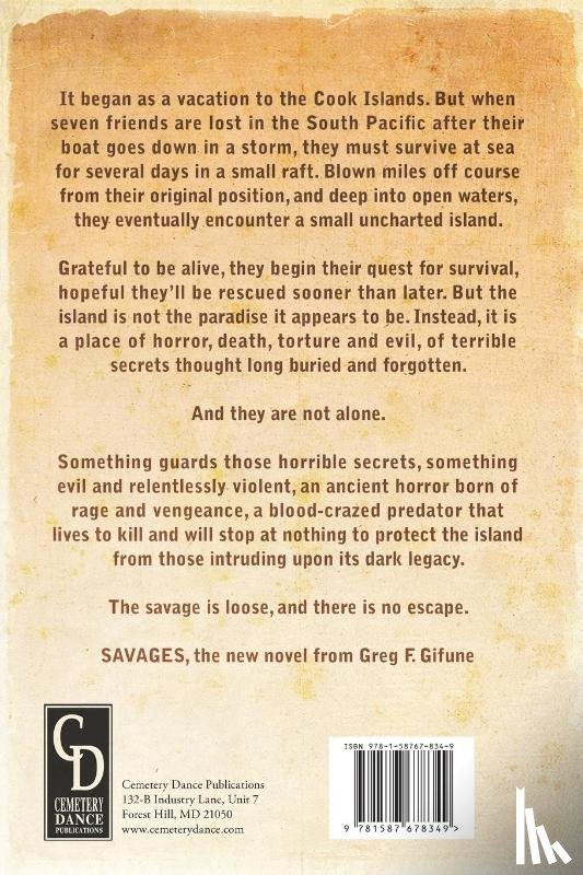Gifune, Greg F - Savages