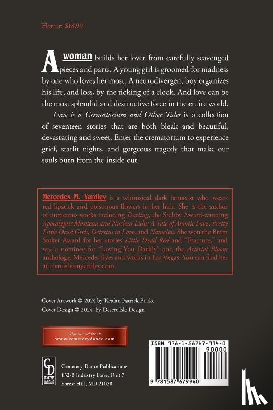 Yardley, Mercedes M. - Love is a Crematorium and Other Tales