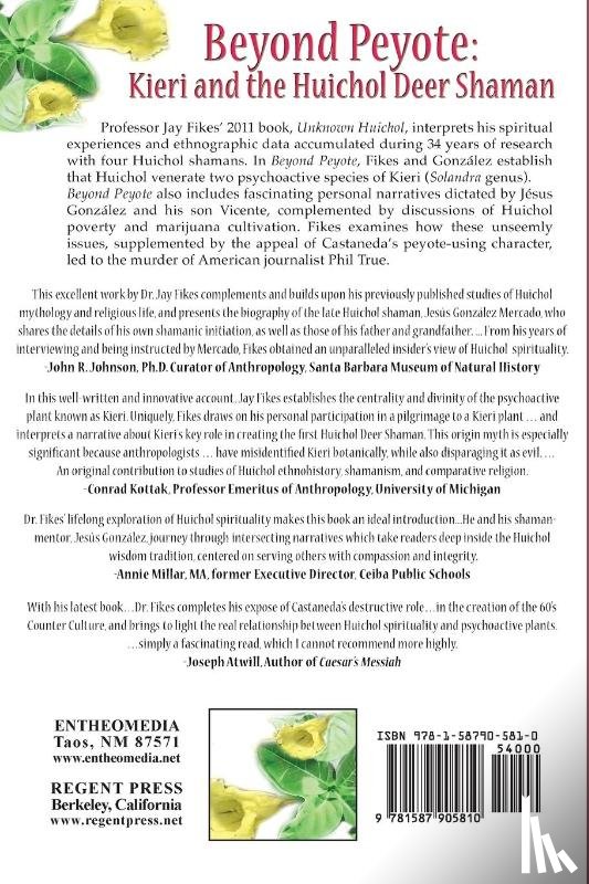 Fikes, Jay - BEYOND PEYOTE Kieri and the Huichol Deer Shaman