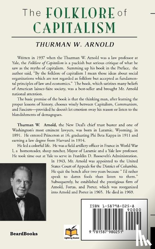 Arnold, Thurman W. - The Folklore of Capitalism