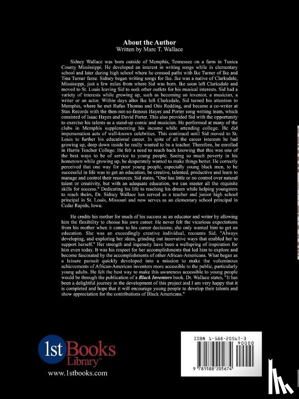 Wallace, Sidney - Black Inventors