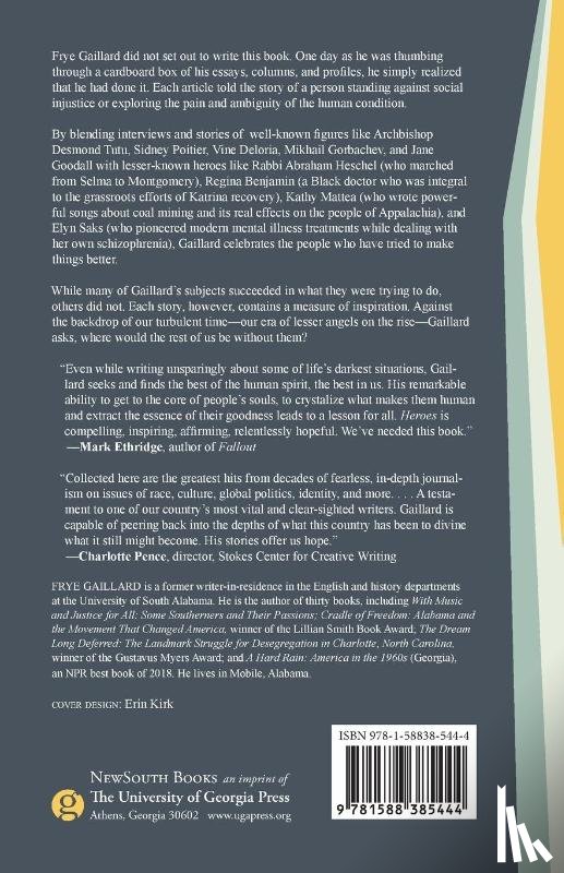 Gaillard, Frye - Heroes and Other Mortals