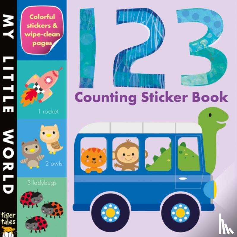 Tiger Tales - 123 Counting Sticker Book