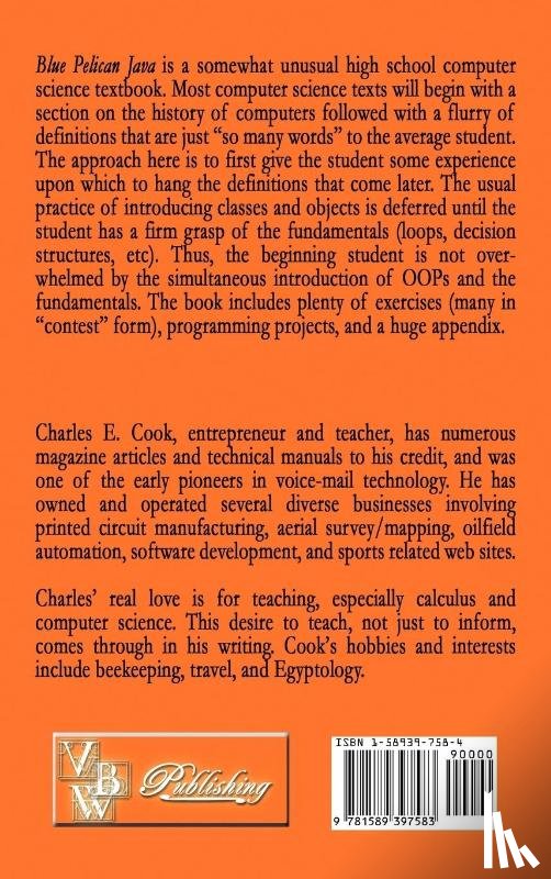 Cook, Charles E - Blue Pelican Java