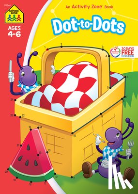 Zone, School - School Zone Dot-To-Dots Workbook