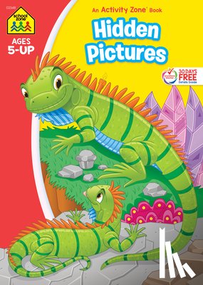 Zone, School - School Zone Hidden Pictures Workbook