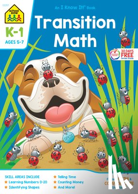 Zone, School - School Zone Transition Math Grades K-1 Workbook