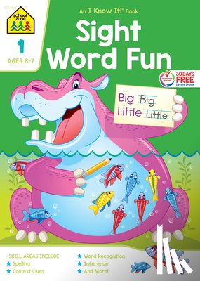 Zone, School - School Zone Sight Word Fun Grade 1 Workbook