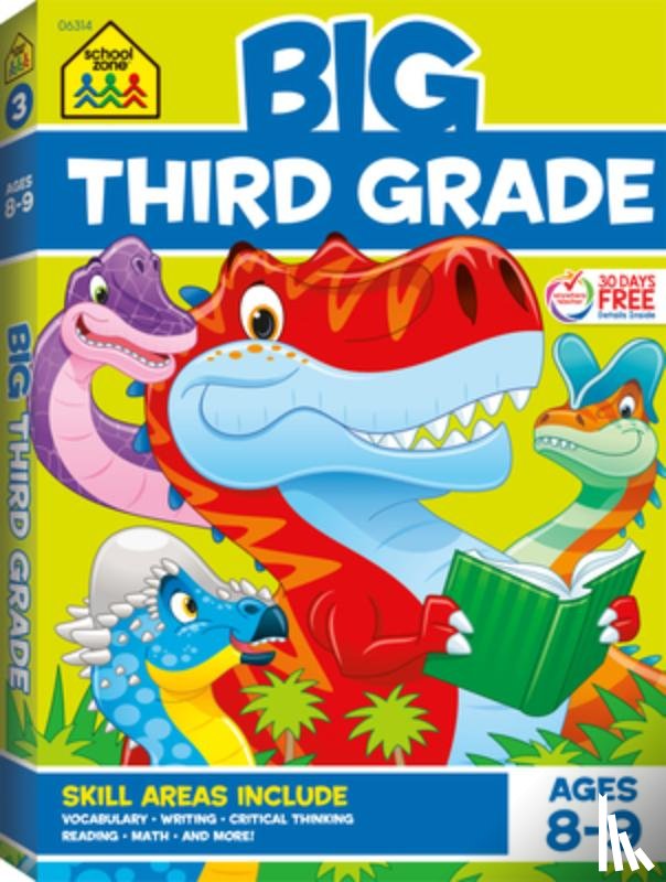 Zone, School - School Zone Big Third Grade Workbook
