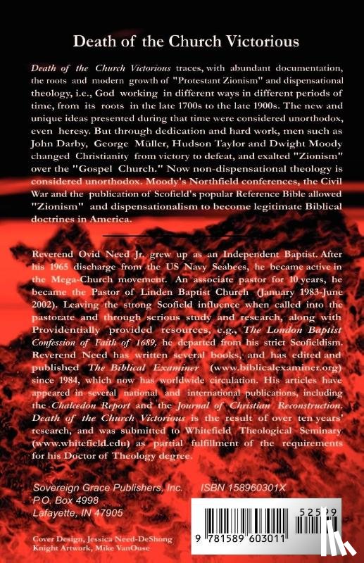 Need, Ovid - Death of the Church Victorious