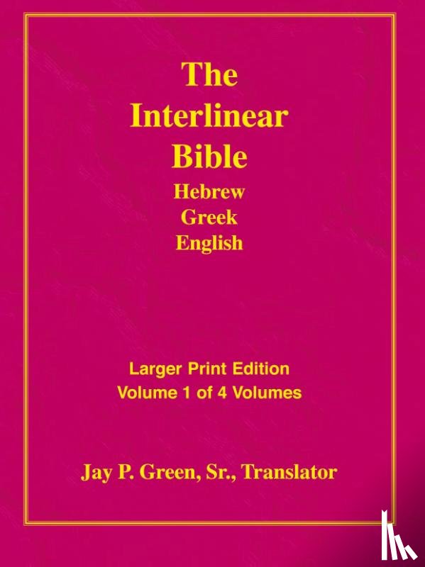 Green, Jay Patrick - Larger Print Bible-Il-Volume 1