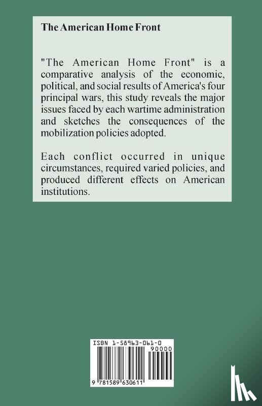 Abrahamson, James L - The American Home Front