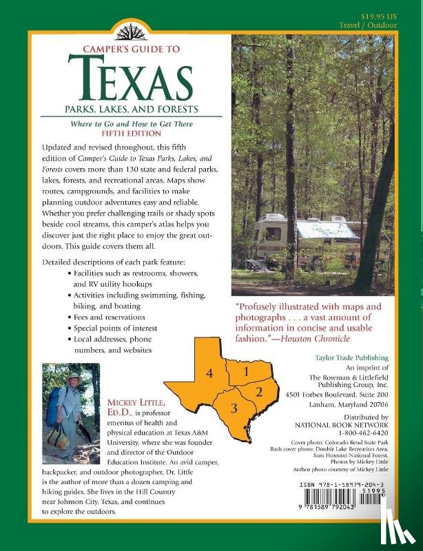Little, Mickey - Camper's Guide to Texas Parks, Lakes, and Forests