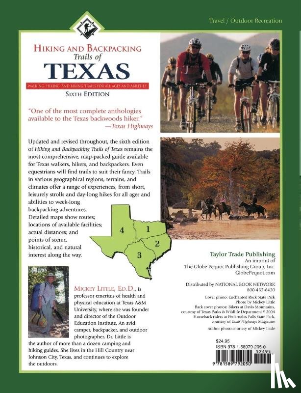 Little, Mickey - Hiking and Backpacking Trails of Texas
