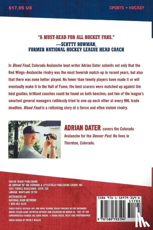 Dater, Adrian - Blood Feud