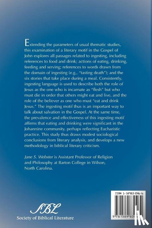 Webster, Jane S - Ingesting Jesus
