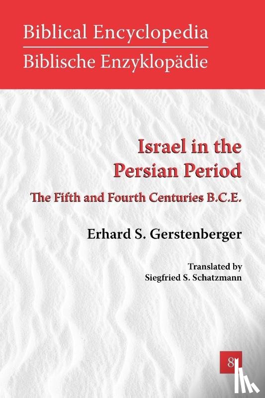 Gerstenberger, Erhard S. - Israel in the Persian Period