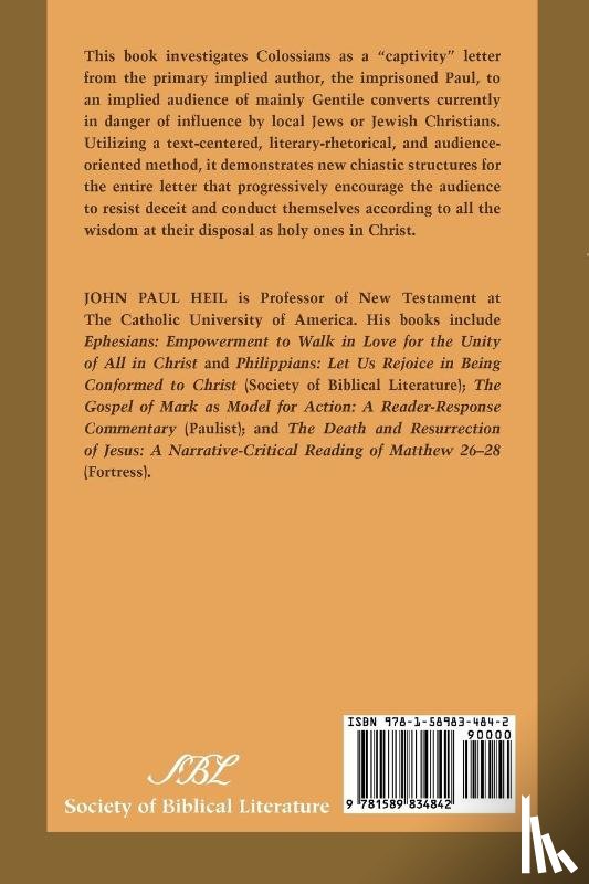 Heil, John Paul - Colossians