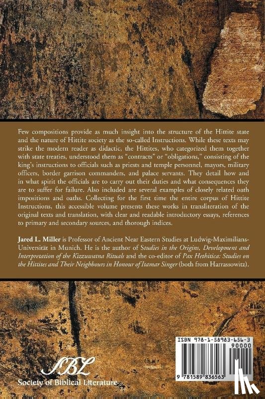 Miller, Jared L. - Royal Hittite Instructions and Related Administrative Texts