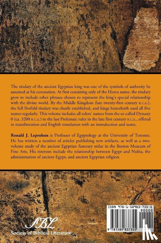 Leprohon, Ronald J. - The Great Name