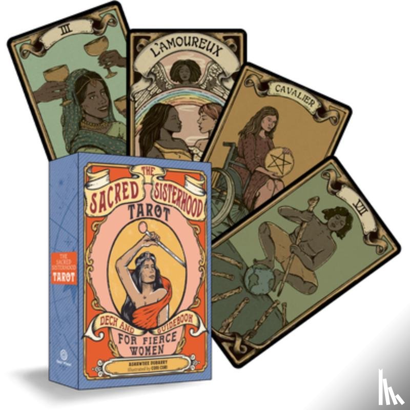 Dubarry, Ashawnee - The Sacred Sisterhood Tarot: Deck and Guidebook for Fierce Women (78 Cards and Guidebook)