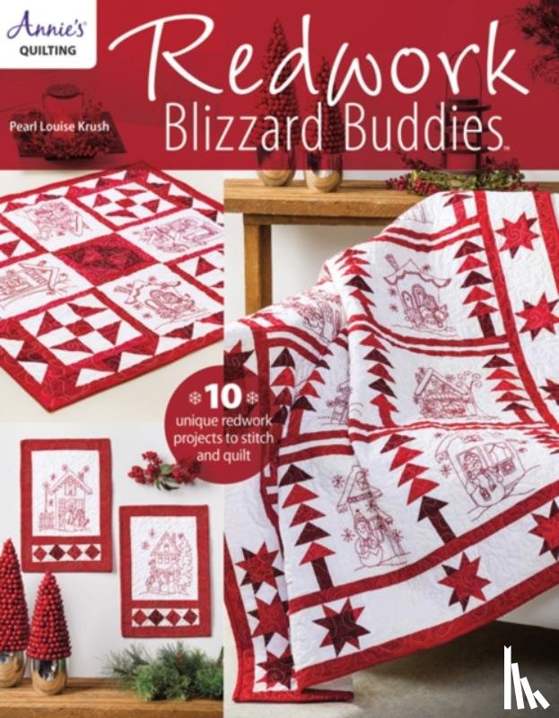 Krush, Pearl Louise - Redwork Blizzard Buddies