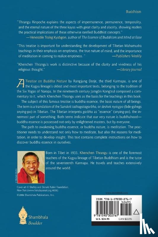 Thrangu, Khenchen - On Buddha Essence