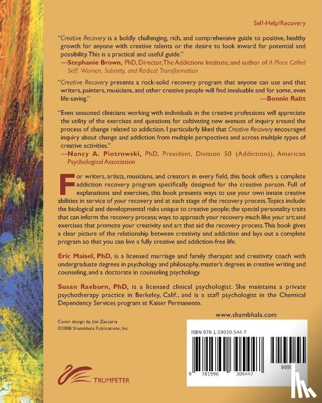 Maisel, Eric, Raeburn, Susan - Creative Recovery