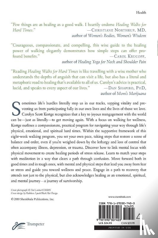 Kortge, Carolyn Scott - Healing Walks for Hard Times