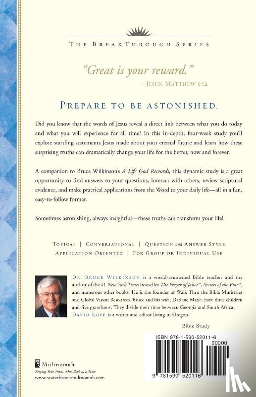 Wilkinson, Bruce, Kopp, David - A Life God Rewards (Leader's Edition)