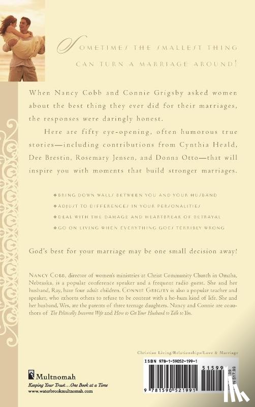 Cobb, Nancy, Grigsby, Connie - The Best Thing I Ever Did for My Marriage