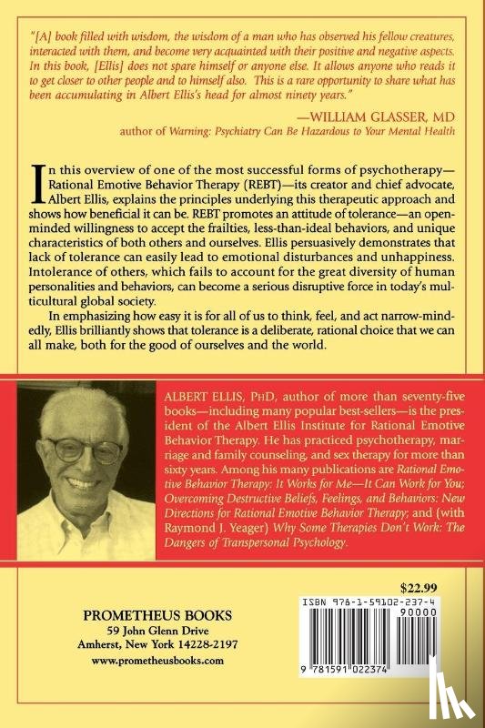 Ellis, Albert - The Road To Tolerance