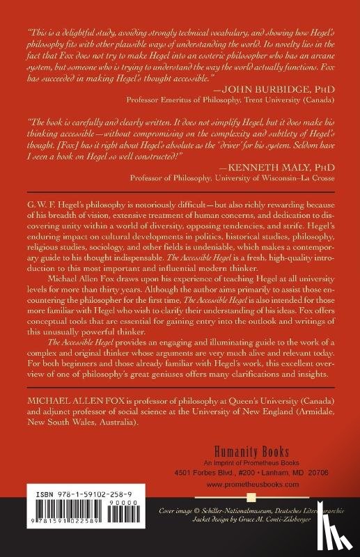 Fox, Michael Allen - The Accessible Hegel